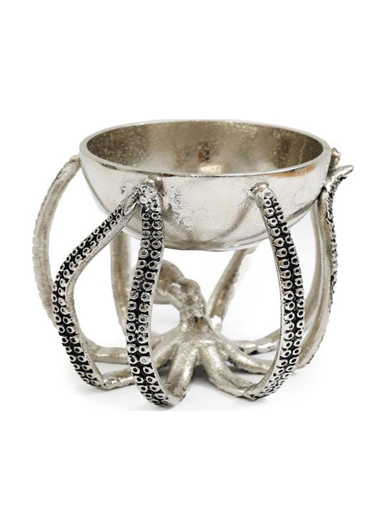Atmosphera Octopus Διακοσμητικό Μπωλ Αλουμινίου...