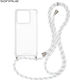 Silicone Case Cord Sonique Armor Clear Motorola...