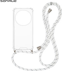 Θήκη Σιλικόνης Κορδόνι Sonique Armor Clear Hono...