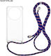 Silicone Case Cord Sonique Armor Clear Honor Ma...