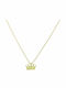 Senzio Belibasakis Necklace with Tiara Design in 9 K Gold