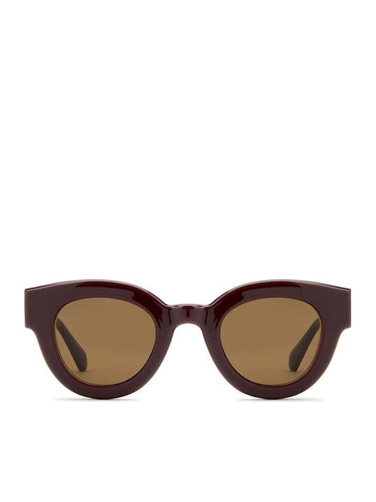 Prive Revaux Women Sunglasses with Burgundy Frame with Polarized Lens PR3002/G/S