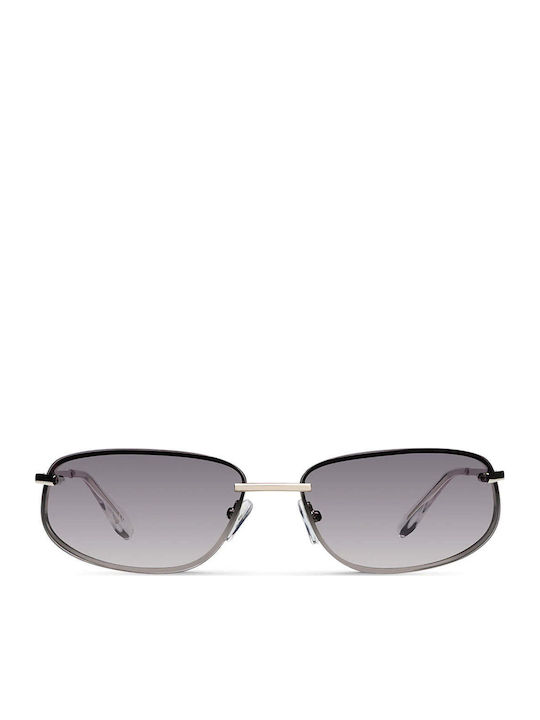 Meller Luma Unisex Sunglasses with Silver Metal...