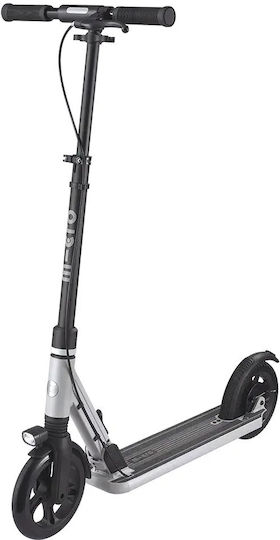 Micro Kids Foldable Scooter Suburb Reloaded 2-Wheel for 12+ Years Silver
