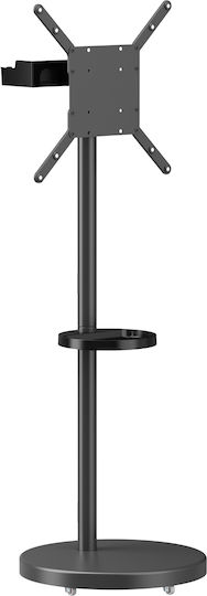 Brateck FS38-44TWE Βάση Τηλεόρασης Δαπέδου έως 65" και 50kg Μαύρο