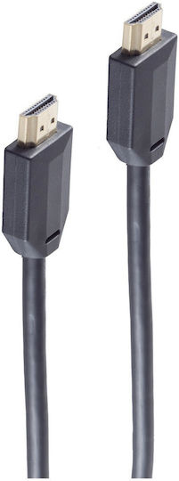 Shiverpeaks HDMI-Kabel mit HDMI-Stecker - HDMI-Stecker 0,5m Schwarz