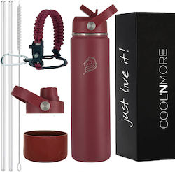Cool'NMore Thermos Stainless Steel BPA Free 750...