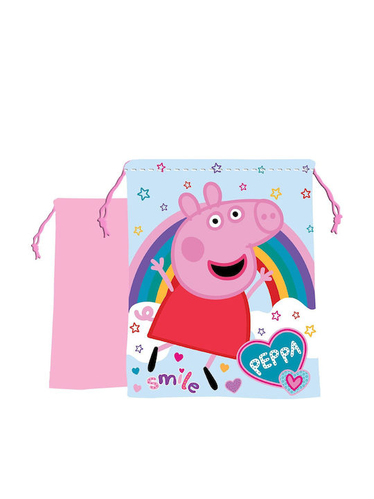 Peppa Pig Geantă Copii Săculeț Roz 27x22cm Peppa Pig Geantă Copii Săculeț Roz 27x22cm