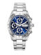 Philip Watch Caribe Men's Watch 41mm Battery with Silver Stainless Steel Bracelet