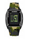 Chronotech Digital Men's Watch 35mm Battery with Black Rubber Strap