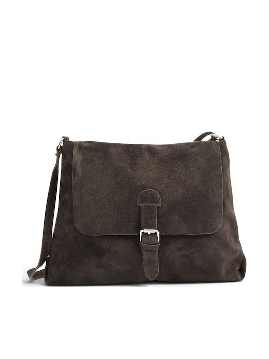 Passaggio Leather Дамска Кафява Кожена Чанта За...