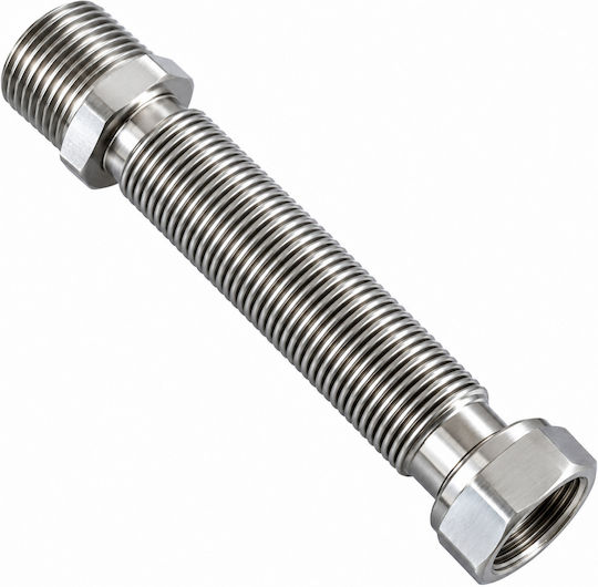Spiralschläuche Verbindung 10-20cm A-θ 1/2 Faltbar Inox 8bar