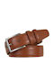 Men's Leather Tabac Brown Belt