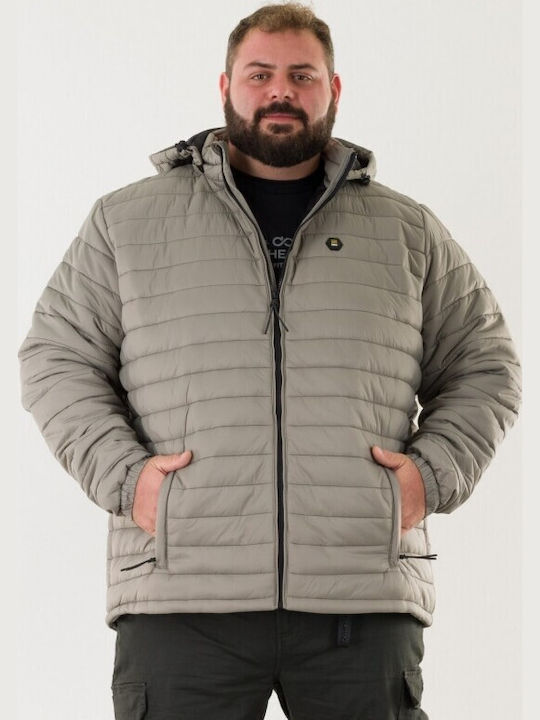 Double Μπουφάν Puffer Γκρι