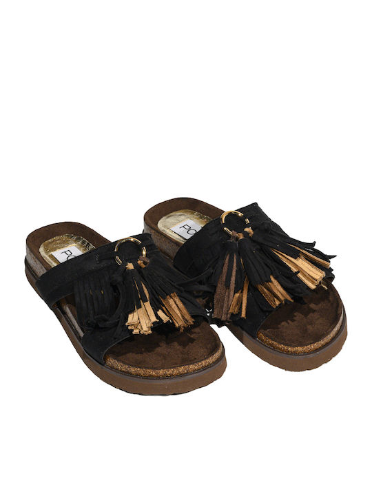 Women's Anatomic Black Sandals