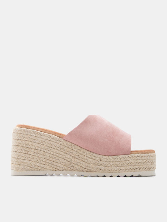 Luigi Platforme Dama Tip Espadrile Roz