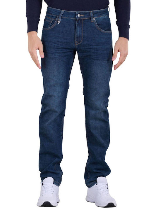 Pantaloni Jeans Pentru Bărbați Albastru Închis