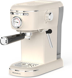 Melchioni Aromatica Plus Espresso Machine 1100W 20bar Pressure White