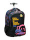 Back Me Up School Trolley Bag Elementary Multicolour 30lt