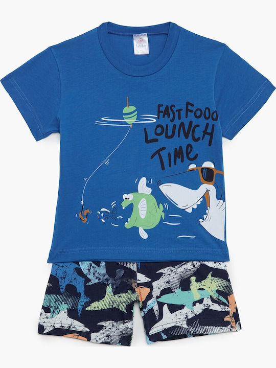 Pretty Baby Kids Nightwear Summer Cotton Blue