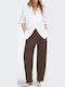 Παντελόνι Φόρμας Καφέ