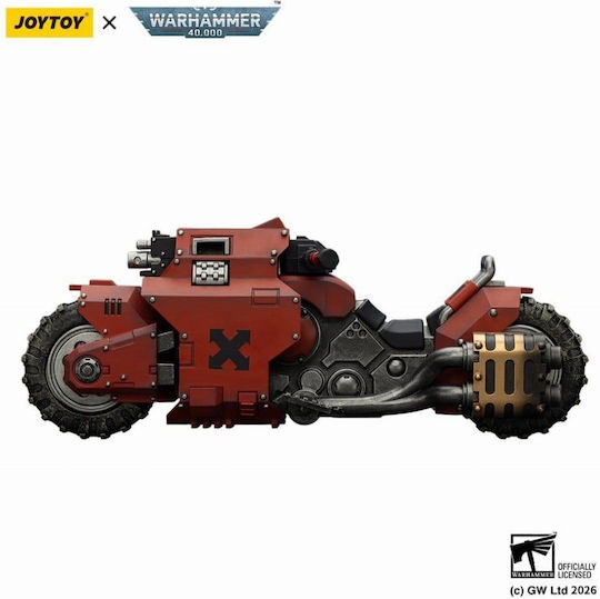 Joy-Toy Warhammer 40000 Warhammer 40000 Raider-модел Боен Мотоциклет Blood Angels С Двойно Свързани Болт Пушки Фигура За Действие