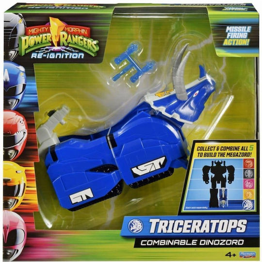 Фигура за действие Mighty Morphin Power Rangers Combinable Dinozord - Triceratops Power Rangers 20 см