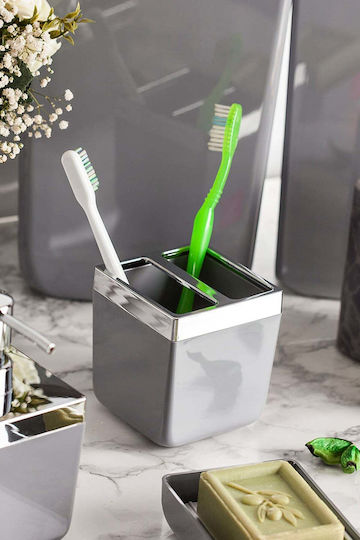 SteweHome Toothbrush Support Base Plastic Grey 5210357184666