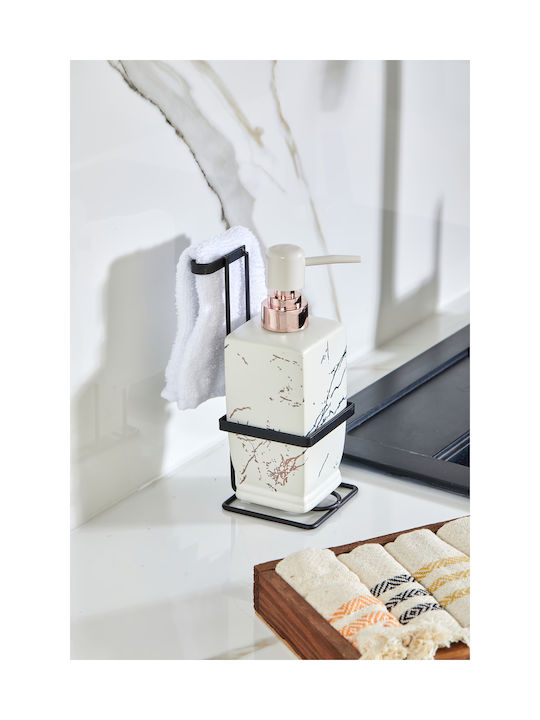 SteweHome Dispenser Κουζίνας Κεραμικό Λευκό 200ml