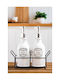 SteweHome Kitchen Porcelain White Dispenser 350ml