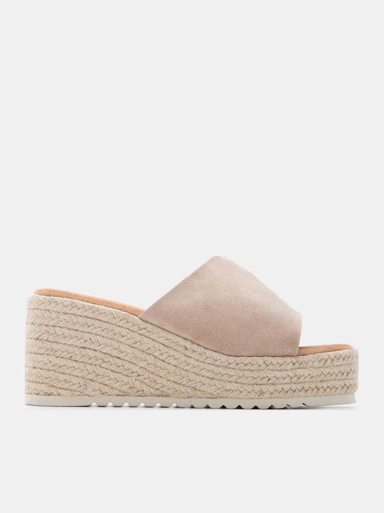 Luigi Platforme Dama Tip Slip On Bej