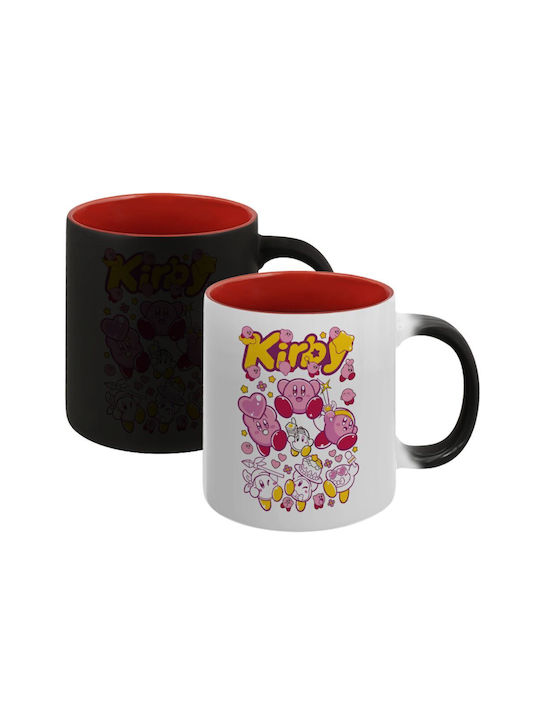 Koupakoupa Kirby Heat Change Ceramic Mug Red 330ml