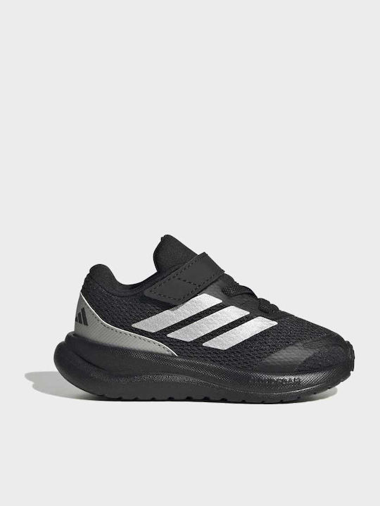 Runfalcon Kinder Sportschuhe Running mit Schnürsenkeln Schwarz