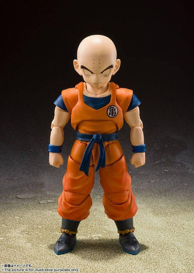 Tamashi Nations Dragon Ball: Dragon Ball Z: S.h. Figuarts - Krillin "earth's Strongest Man" Φιγούρα Δράσης σε Κλίμακα 1:12