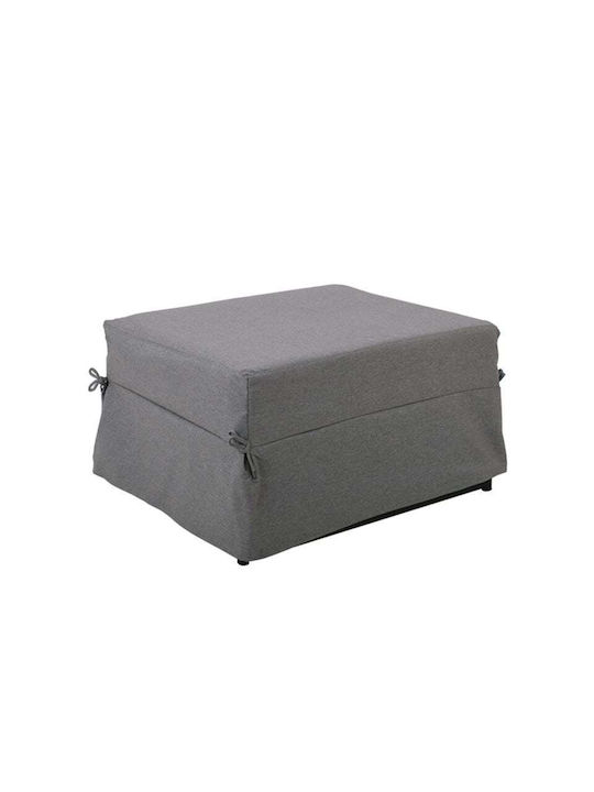 Living Room Bed Stool Upholstered with Grey Fabric