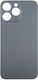 Apple Iphone 15 Pro Battery Cover + Adhesive Large Hole Black Titanium Hq Oem Logo