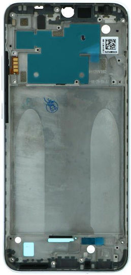 Xiaomi Redmi Note 8 Front Housing + Side Buttons White Original