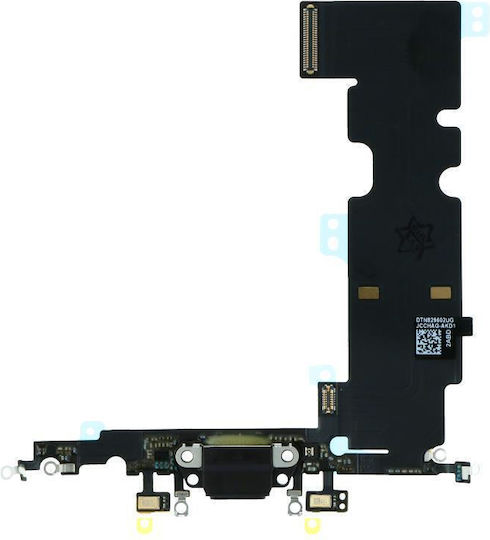 Apple Iphone 8 Plus Charging Flex Cable Connector Black Oem