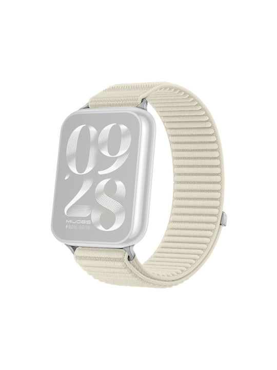 Xiaomi Redmi Watch 4 5 6 Smart Band 8 Pro/9 Pro/10 Pro Curea Nylon Magic Tape Bej Xiaomi Redmi Watch 4 5 6 Smart Band 8 Pro/9 Pro/10 Pro Curea Nylon Magic Tape Bej