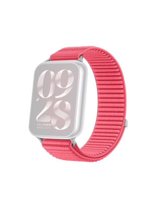 Xiaomi Redmi Watch 4 5 6 Smart Band 8 Pro/9 Pro/10 Pro Curea Nylon Magic Tape Roz