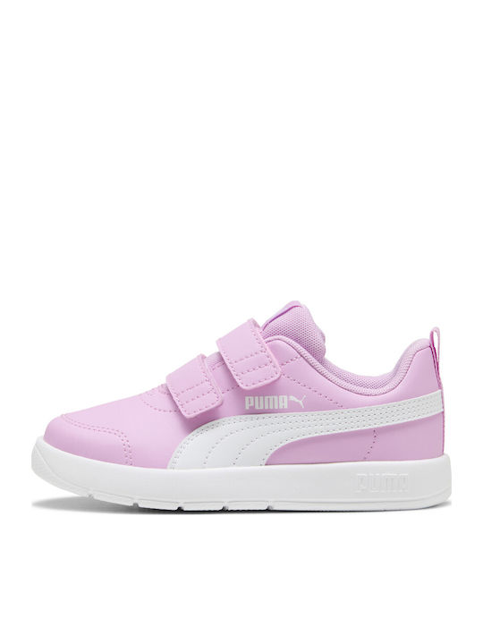PUMA Courtflex V3 V Ps Παιδικά Sneakers Ροζ