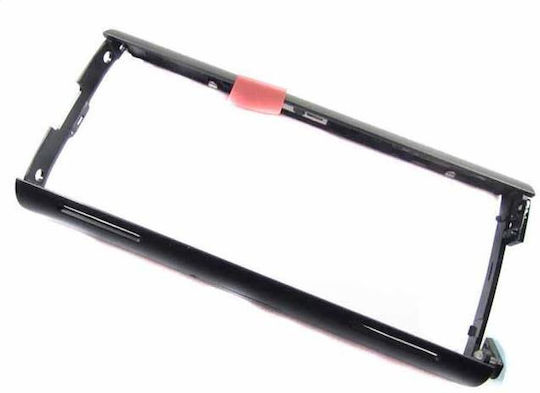 Nokia X6-00 Side Middle Frame Black Silver Original
