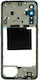 Realme X2 Middle Cover Frame Silver Original