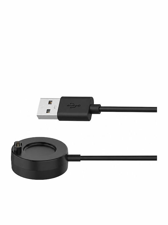 Φορτιστής Καλώδιο Usb Charging Dock Garmin Fenix Venu Forerunner Vivomove Instinct Move Active Epix 1 Μέτρο Μαύρο