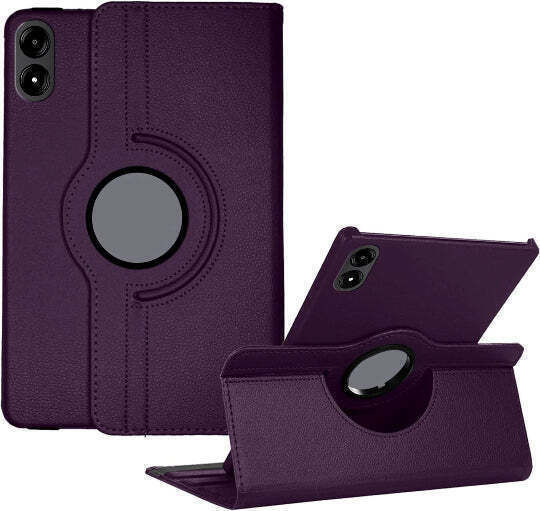 360° Rotating Stand Book Case Redmi Pad Pro 12.1" Poco Pad 12.1" Purple
