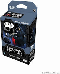 Star Wars Star Wars: Unlimited - Ashes Of The Empire Emperor Palpatine Deck Star Wars Star Wars: Unlimited - Ashes Of The Empire Emperor Palpatine Deck