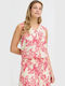 Women's Sports Polo Sleeveless Blouse Pink Embrime