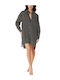 Michael Kors Women's Beachwear Black Top