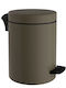 Pam & Co Metallic Bathroom Bin Soft Close 5lt Bronze