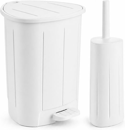 Sidirela E-1028-2 Kunststoff Badkorb 5lt Weiß